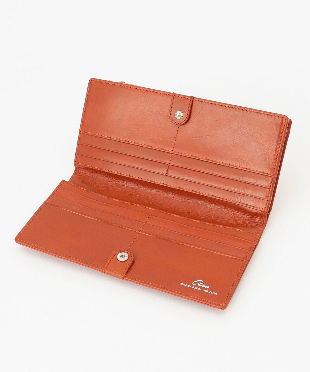 UNBILLION Otias オイルカウレザー二つ折りロングウォレット 