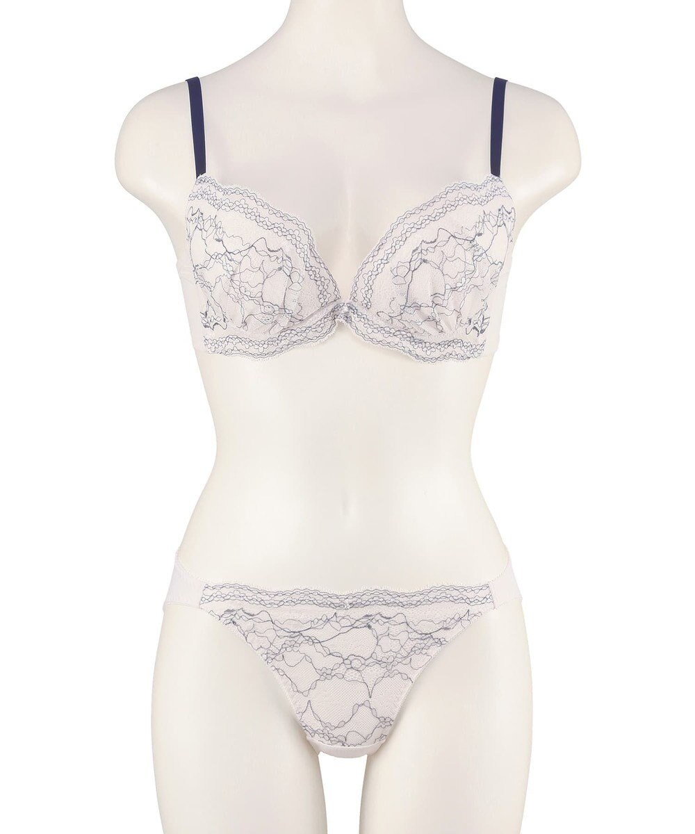 San-ai Resort（三愛水着楽園） 【SALE】クラシカルレースふわもりブラセット 【northerly】 