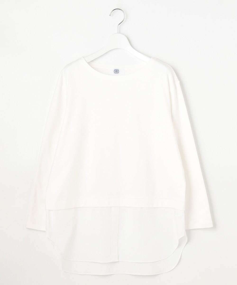 J.PRESS LADIES 【接触冷感・UVケア】レイヤードジャージー カットソー 