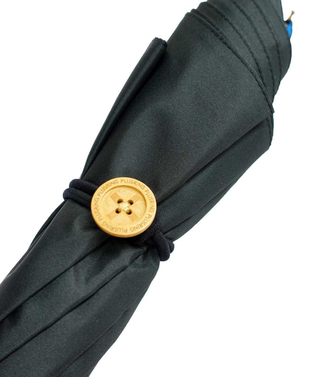 +RING 【UVカット100%】【UPF50＋】【遮光率99%以上】【2重張り】プラスリング 晴雨兼用傘（長ショート） MLT T1334 