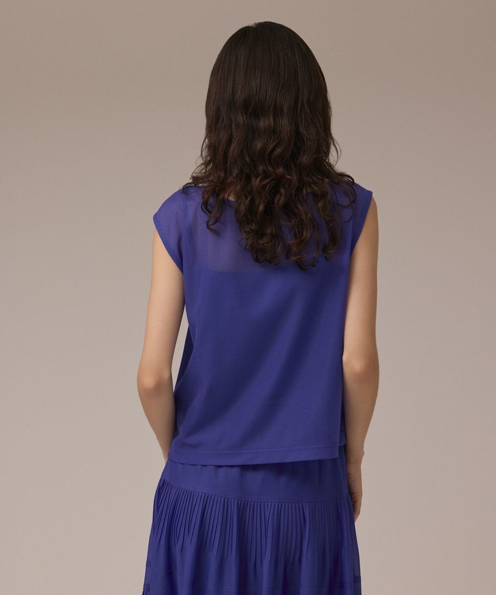 GRACE CONTINENTAL オーガンドレープトップ 