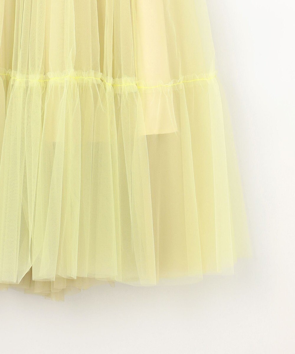 NAVE 【Nave・洗える】チュールフレアースカート 