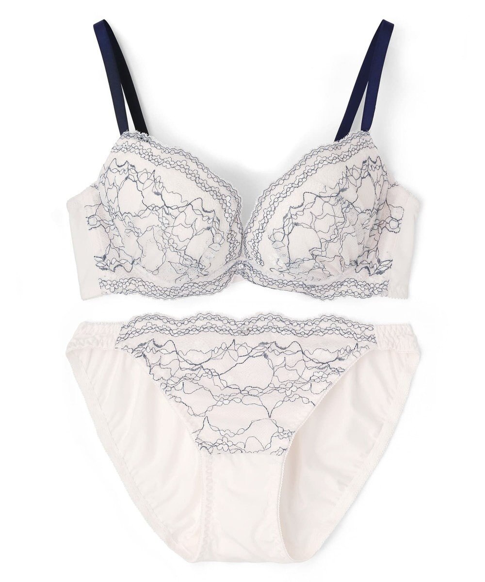 San-ai Resort（三愛水着楽園） 【SALE】クラシカルレースふわもりブラセット 【northerly】 