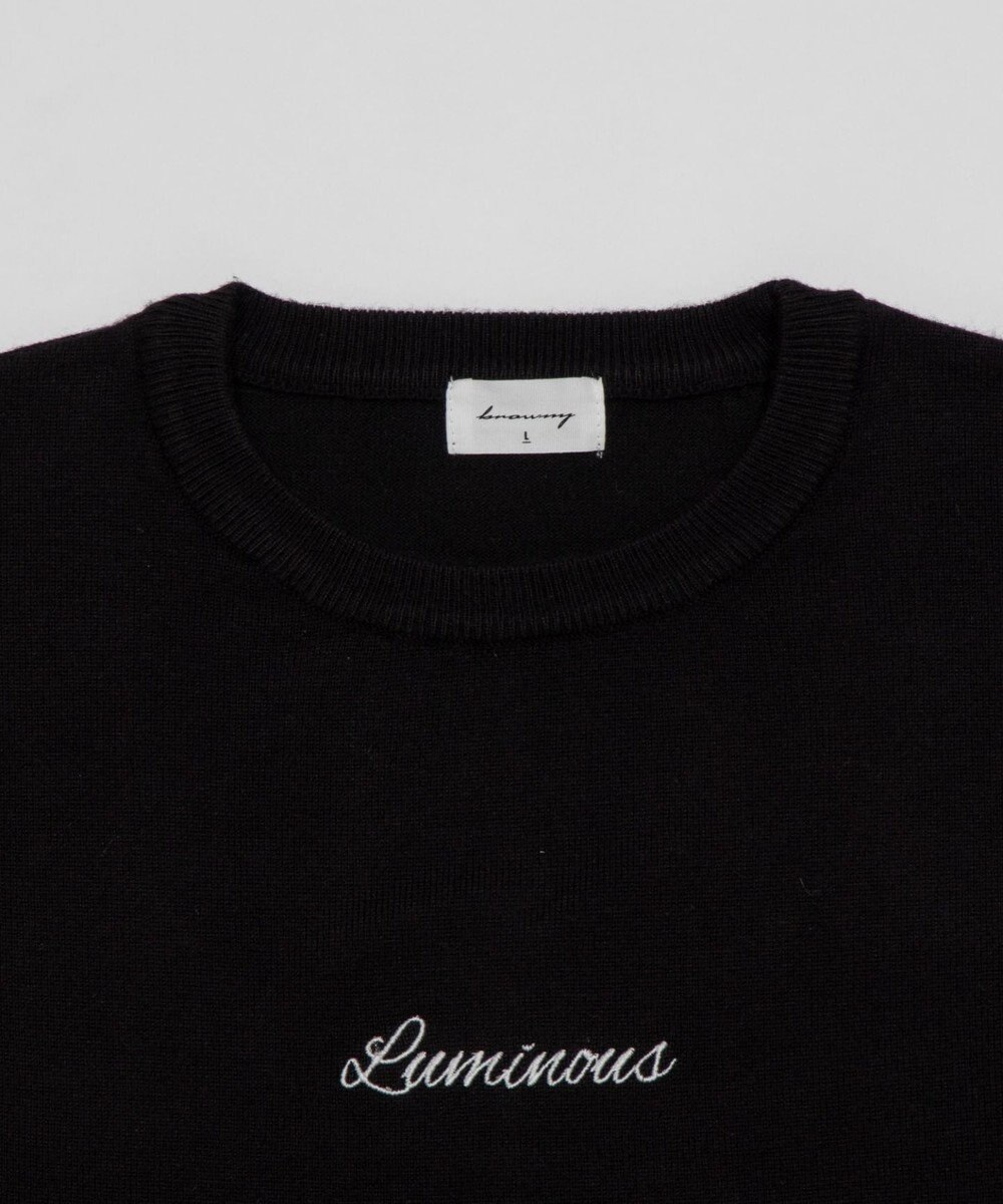 WEGO アクセ付きワンポイントニットプルオーバー（LS） 