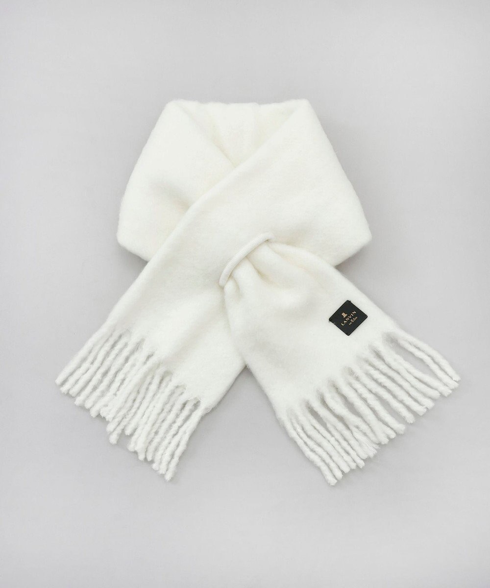 AURORA  LANVIN en Bleu （ランバン オン ブルー）モコモコ差込マフラー(WASH) 