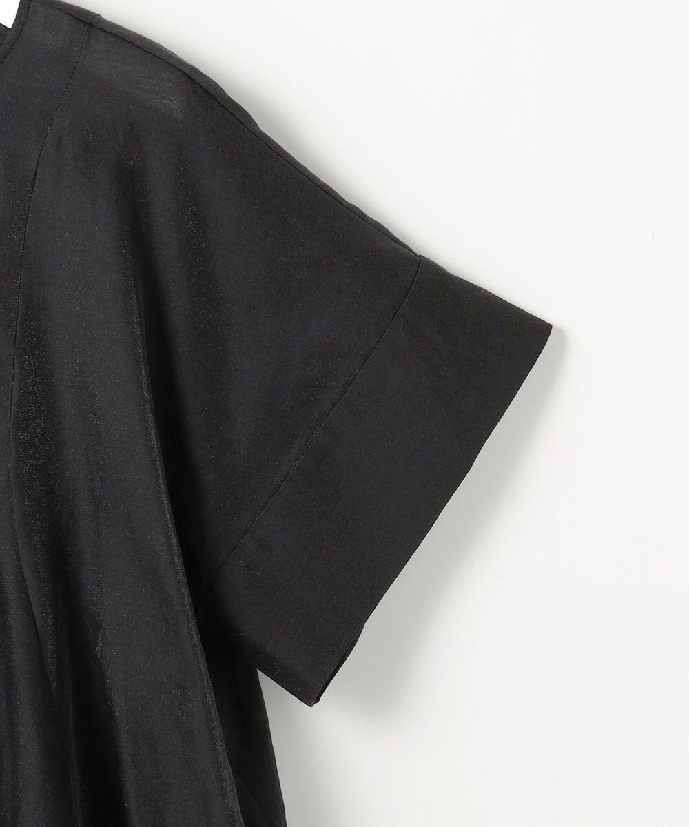 自由区 ブライトシアーシャンブレー ブラウス 