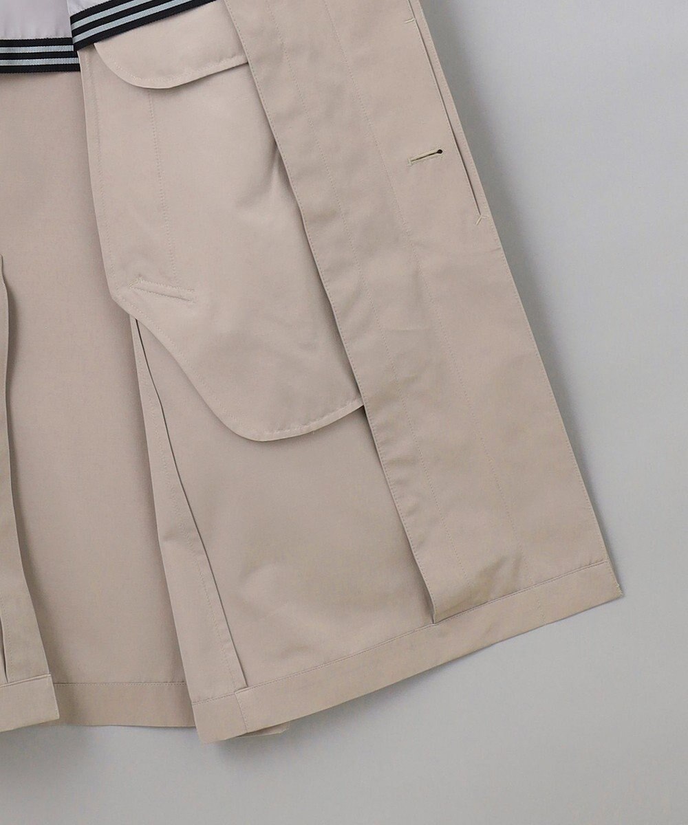 GOTAIRIKU ダウンライナー装着可【半裏仕様】コットンポリエステル ステンカラースプリングコート(25年春夏モデル) 