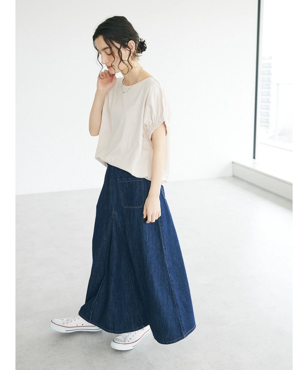 CRAFT STANDARD BOUTIQUE 【ＵＶカット】ギャザースリーブプルオーバー 