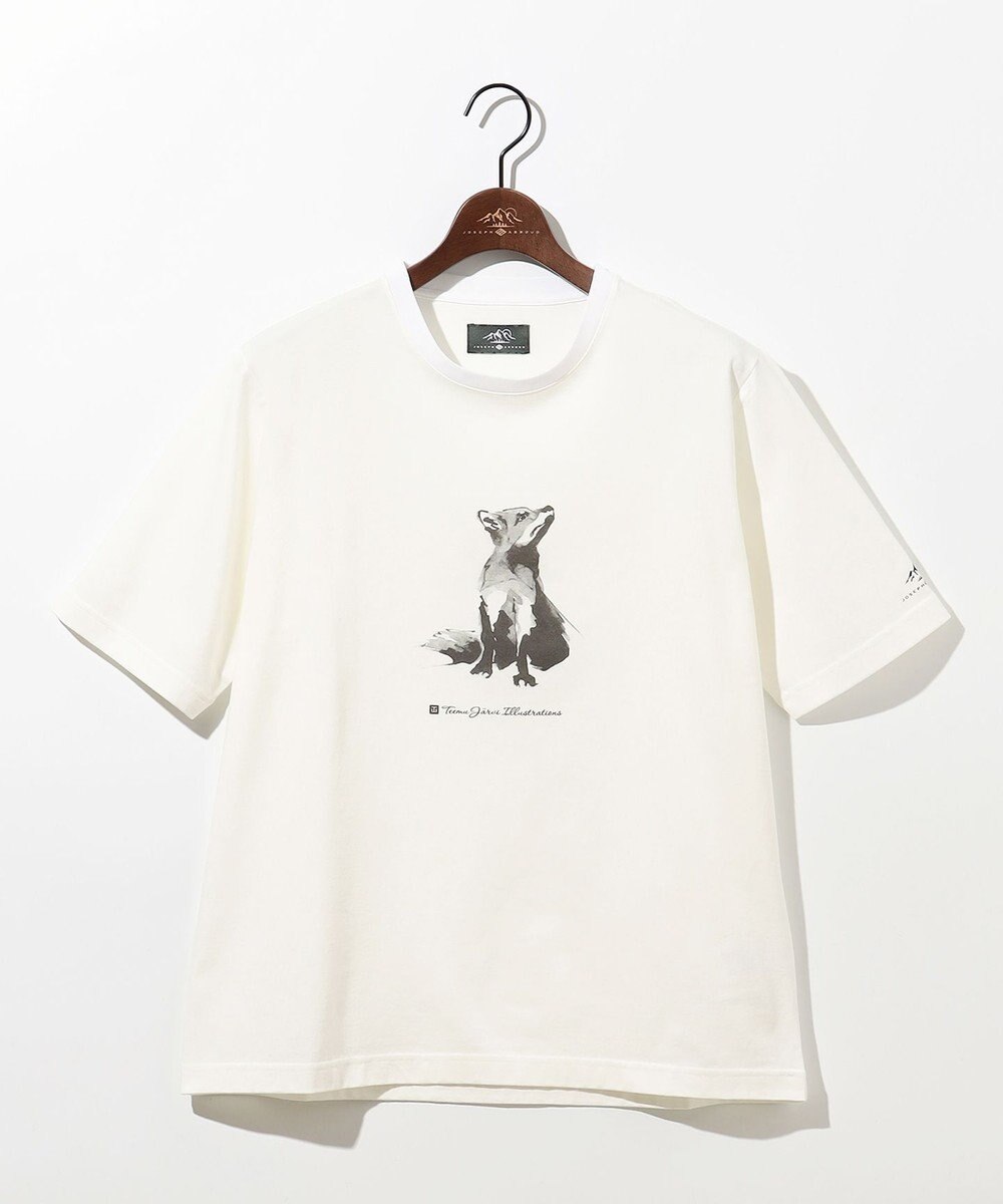JOSEPH ABBOUD MOUNTAIN 【日本製・アーティストコラボレーション】プレーティング天竺Tシャツ 