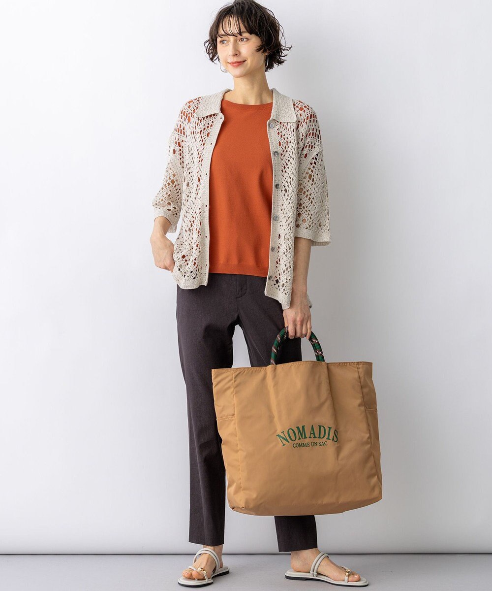 23区 【先行予約】レーヨンポリエステルストレッチ プルオーバー ニット 