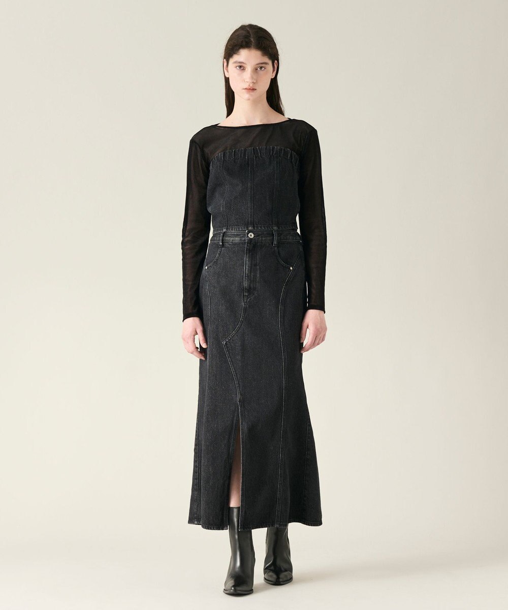 GRACE CONTINENTAL マーメイドデニムスカート 