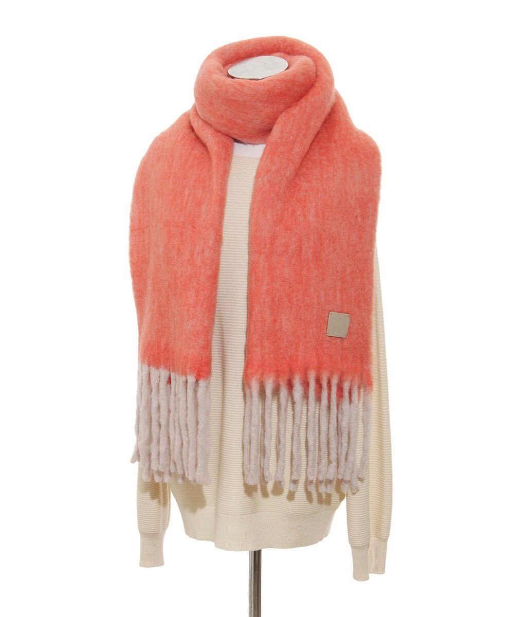 MOONBAT 【WEB限定】FURLA シャギーボリュームマフラー/幅40cm 