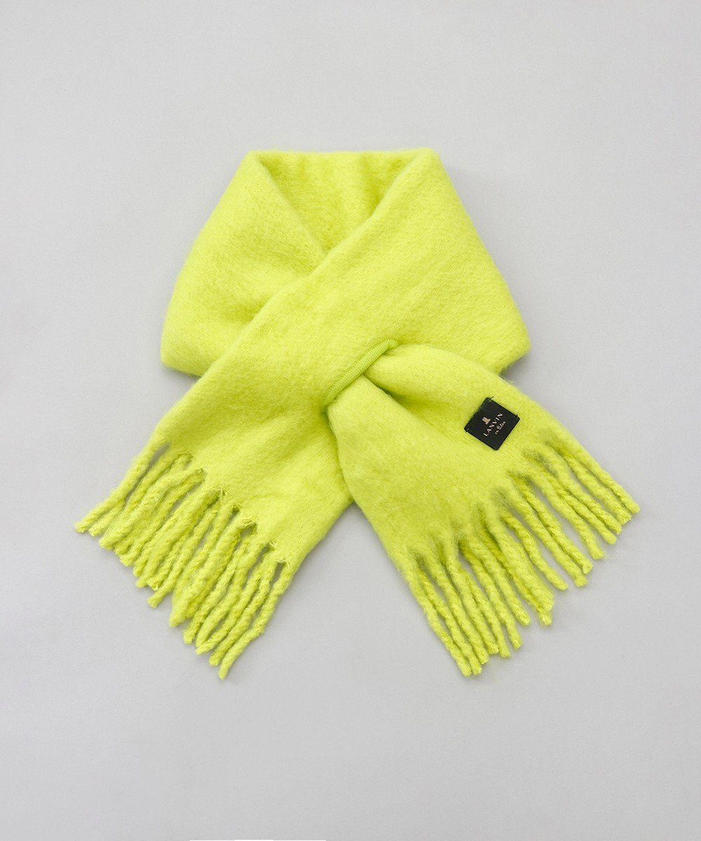 AURORA  LANVIN en Bleu （ランバン オン ブルー）モコモコ差込マフラー(WASH) 