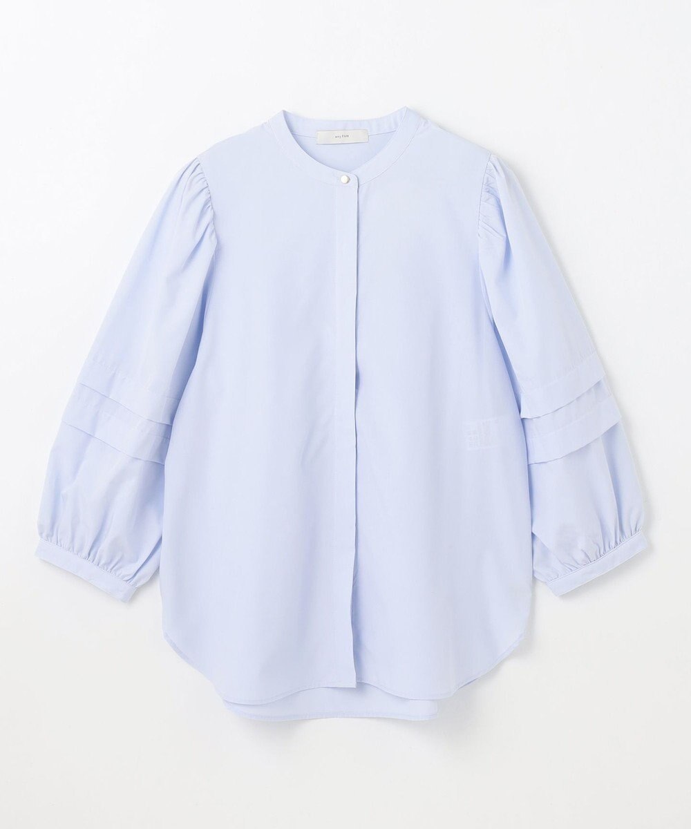 ANY 【接触冷感/UVカット/抗菌防臭/速乾】エニィファンクションタックスリーブブラウス 