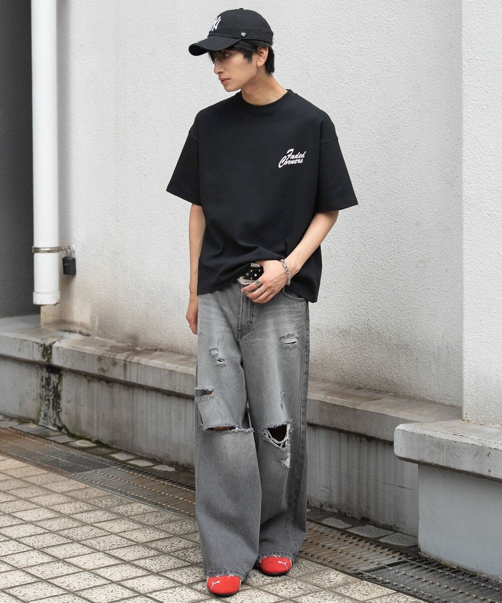 WEGO ペイズリーグラフィックBIG　T（SS） 