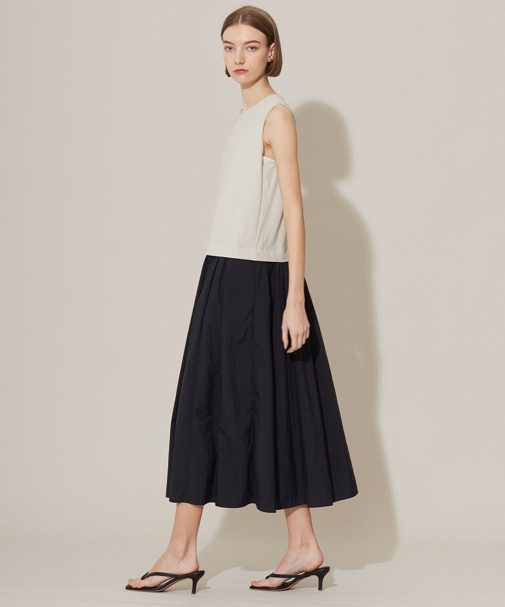 ICB L 【接触冷感・UVカット・洗える】アトラストリコット コンビドレス 