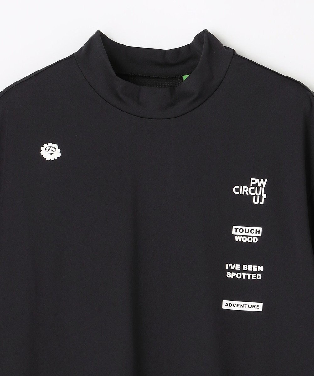 PW CIRCULUS 【MEN】メッシュコンビ モックネック ゴルフ 