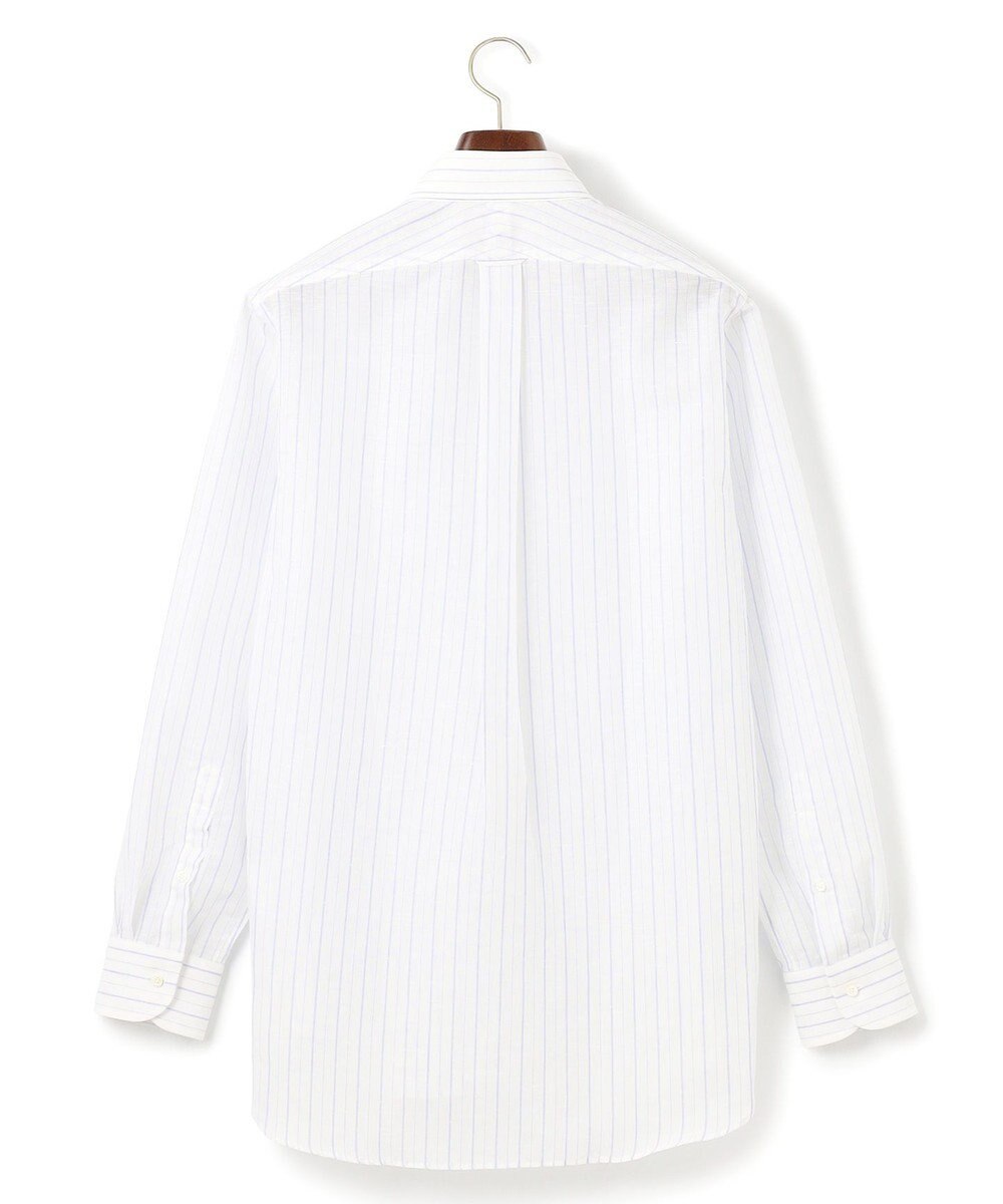 J.PRESS MEN 【WEB・一部店舗限定】コットンリネンオルタネートストライプ シャツ / レギュラー 