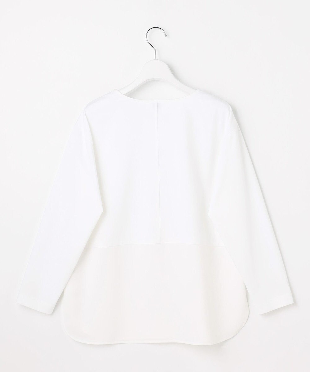 J.PRESS LADIES ベーシックジャージー レイヤードフレア カットソー 