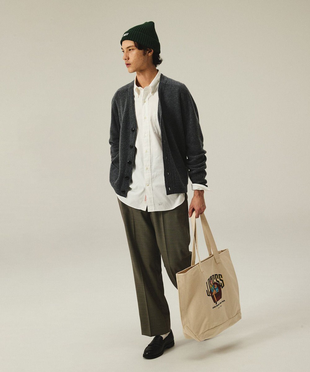 J.PRESS MEN 【J.PRESS ORIGINALS】【UNISEX】Shaggy Saddle Cardigan Sweater 