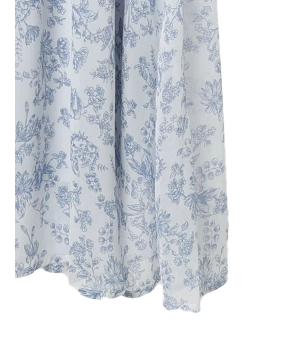 earth music&ecology ノースリ花柄ワンピース 