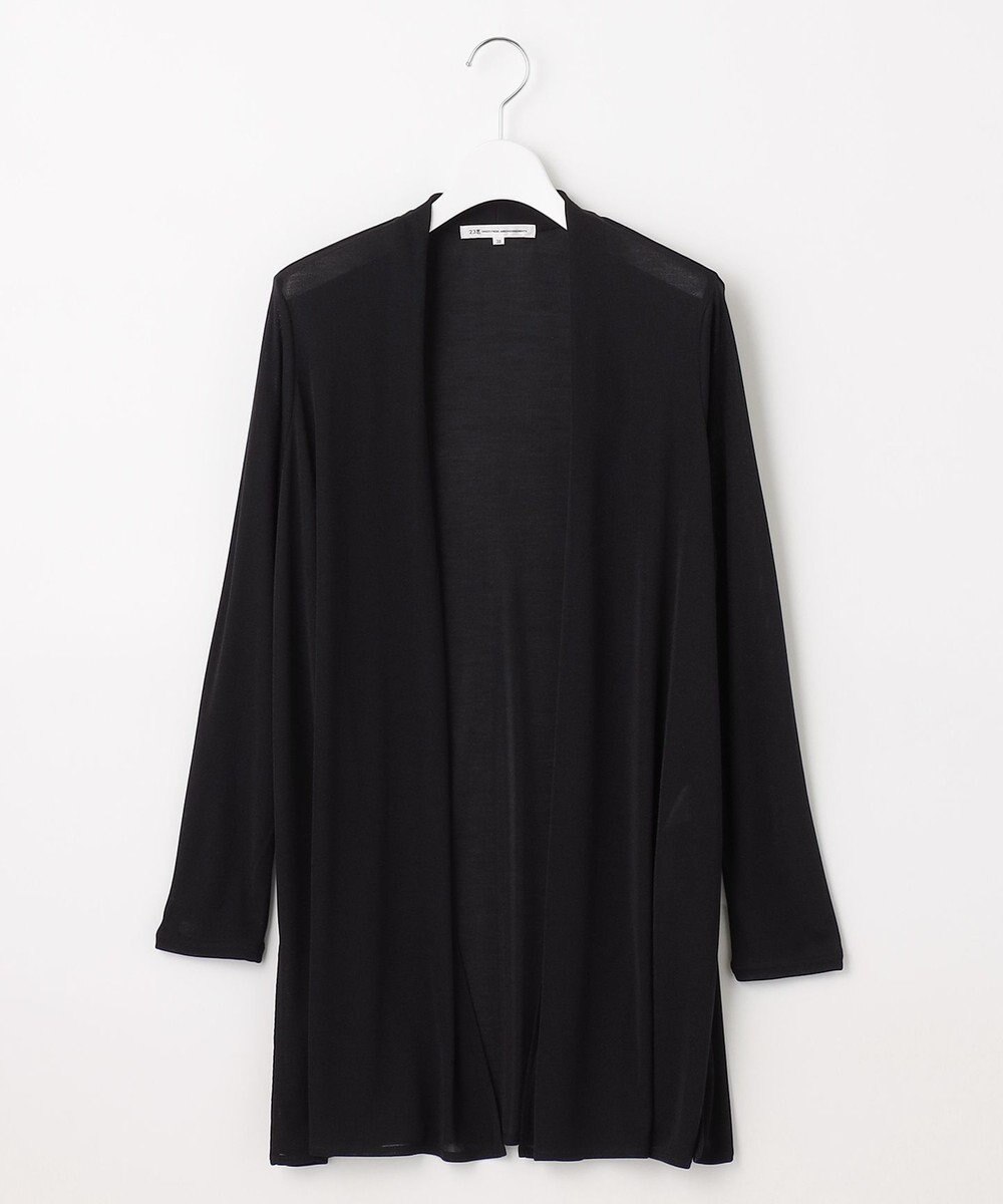 23区 【UVケア/接触冷感】マルチ機能 シアー ロング カーディガン 
