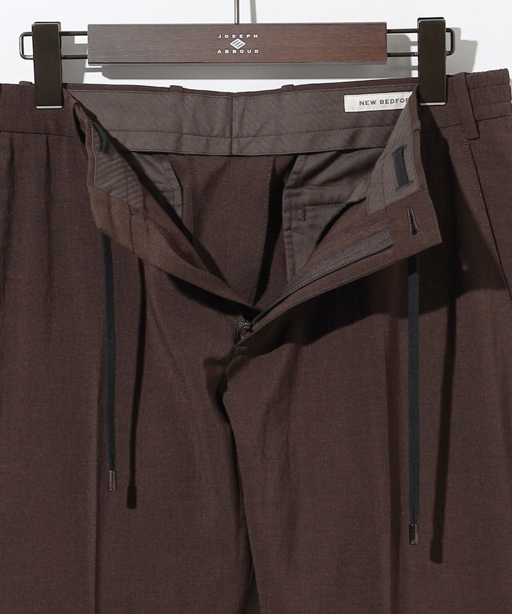 JOSEPH ABBOUD 夏パンツ【キングサイズ・洗える・ウエストも伸びる!/軽量/清涼/ストレッチ】ハイツイストドライストレッチパンツ 