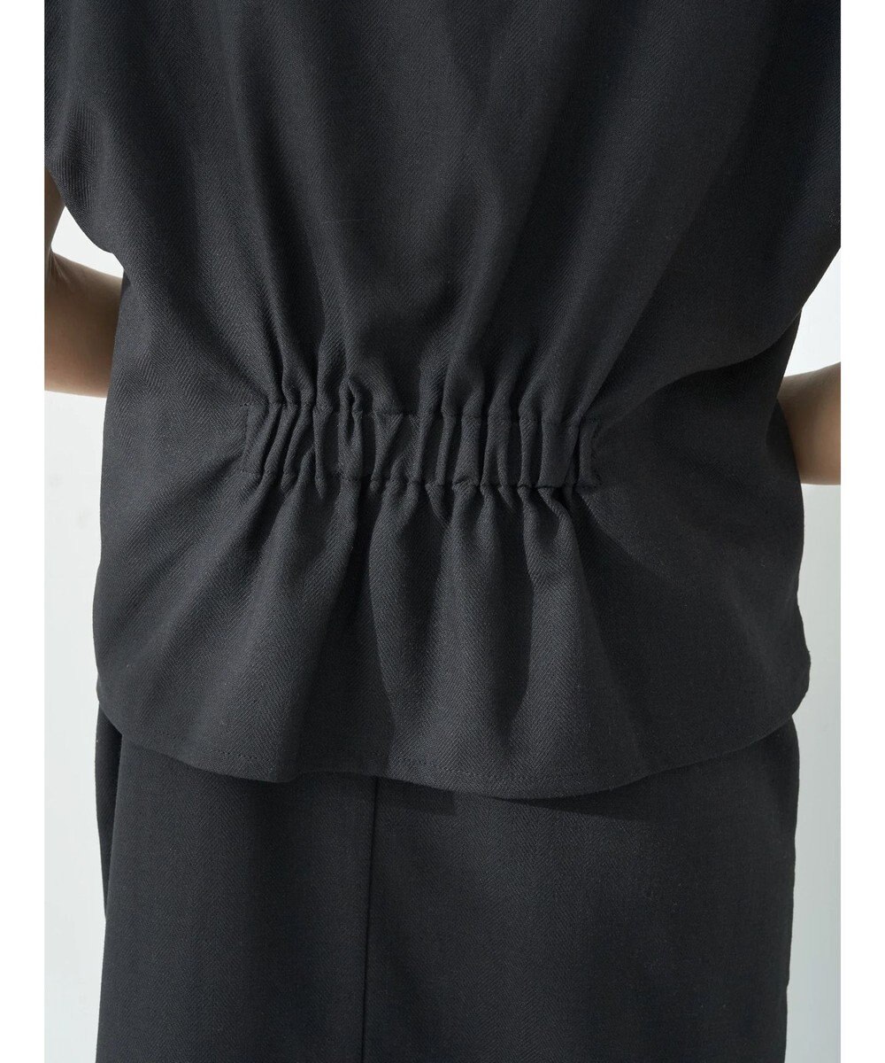 earth music&ecology ＳＥＴ２点ヘリンボーンベスト＋キャミドレ 