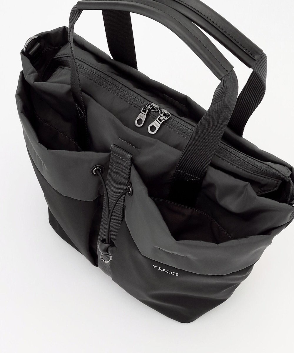 Y'SACCS ドローストリング コンビカラー2WAYトート 
