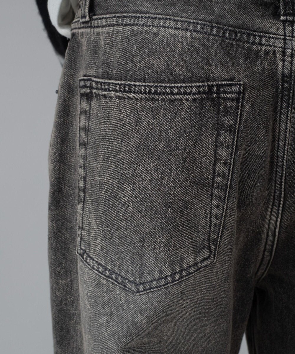 WEGO 【ユニセックス着用ITEM/ウエスト調整可】ストレートデニムパンツ 