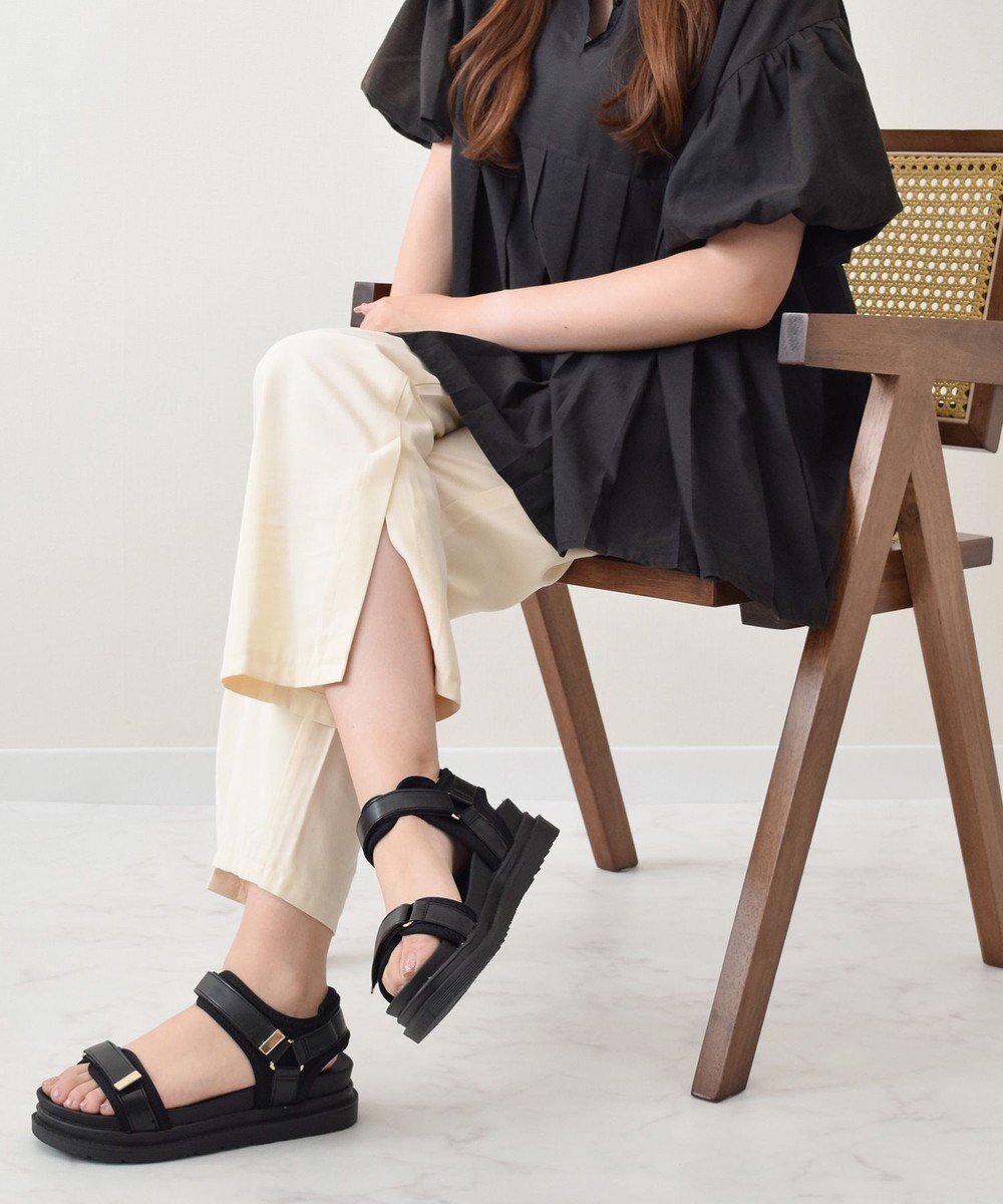 Bridget Birkin 【Bridget Birkin】ダブルベルトスポーツサンダル 