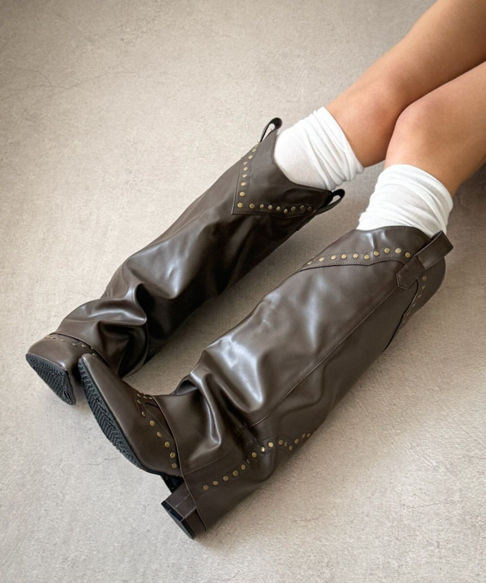 WEGO ウエスタンカバーロングブーツ 