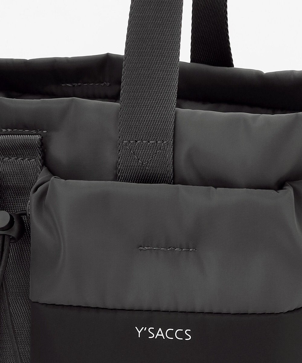 Y'SACCS ドローストリング コンビカラー2WAYトート 