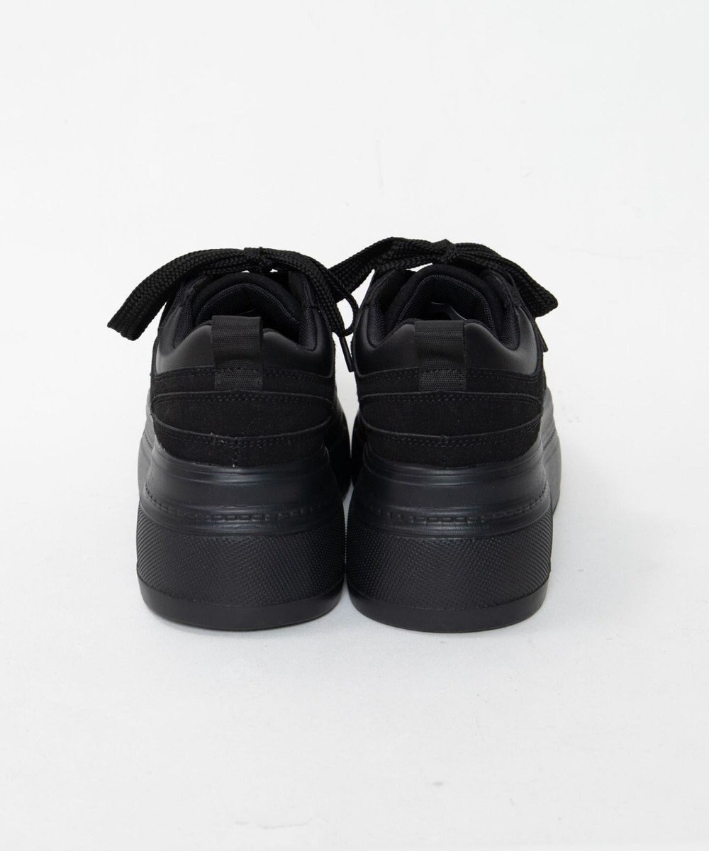 WEGO 厚底ワイドシューレーススニーカー 