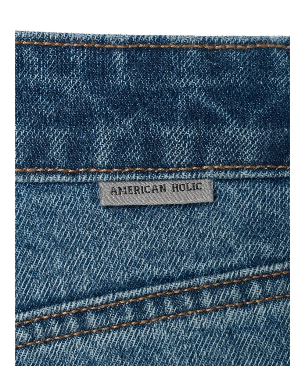 AMERICAN HOLIC 切替フレアデニム 
