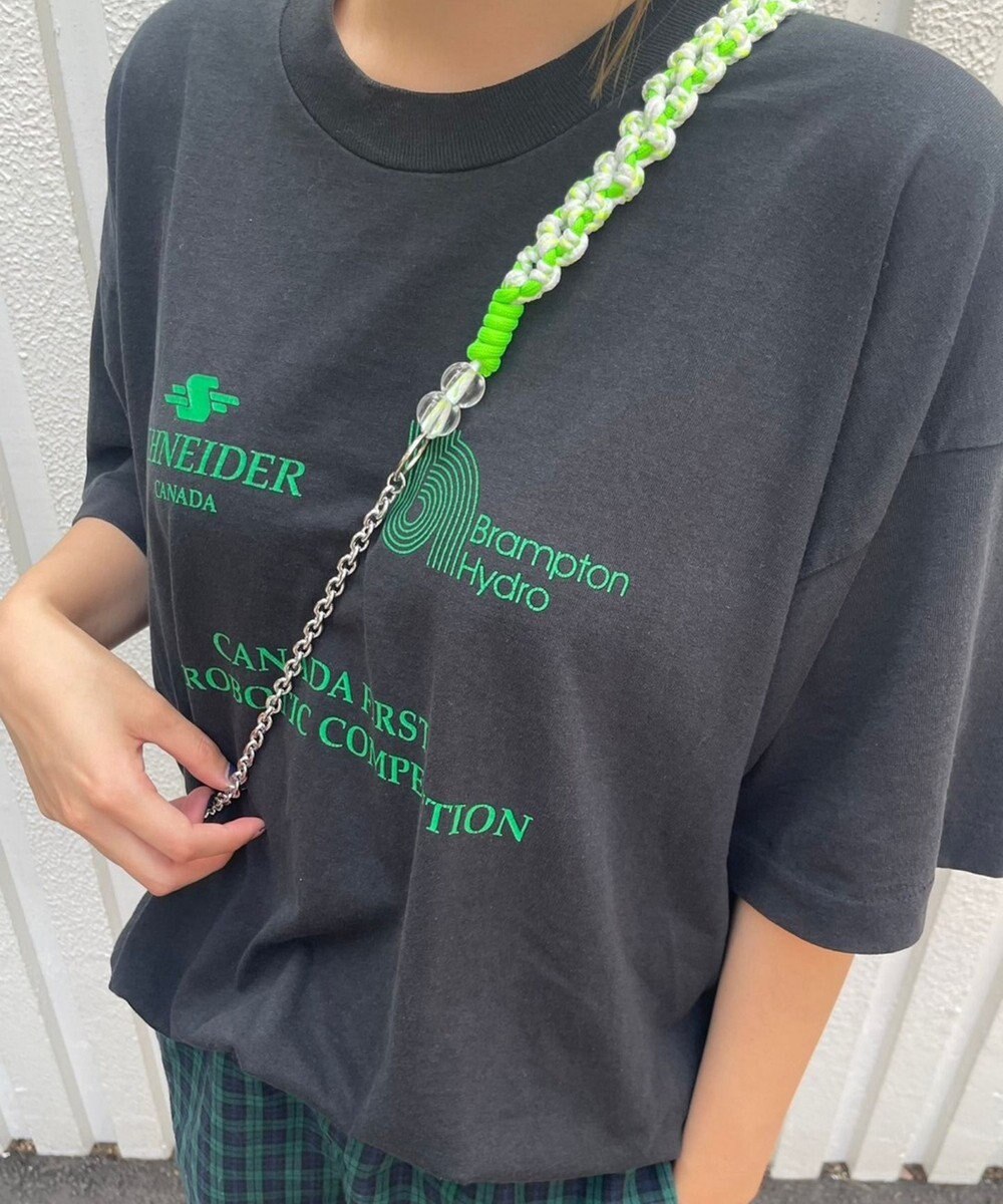 WEGO 配色ロープチェーンストラップ 