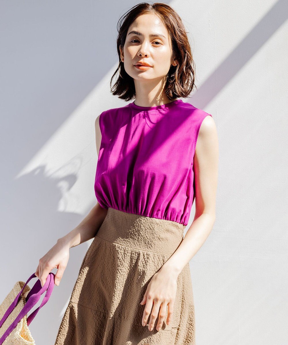 組曲 【洗える】ジャージコンビ ドレス 