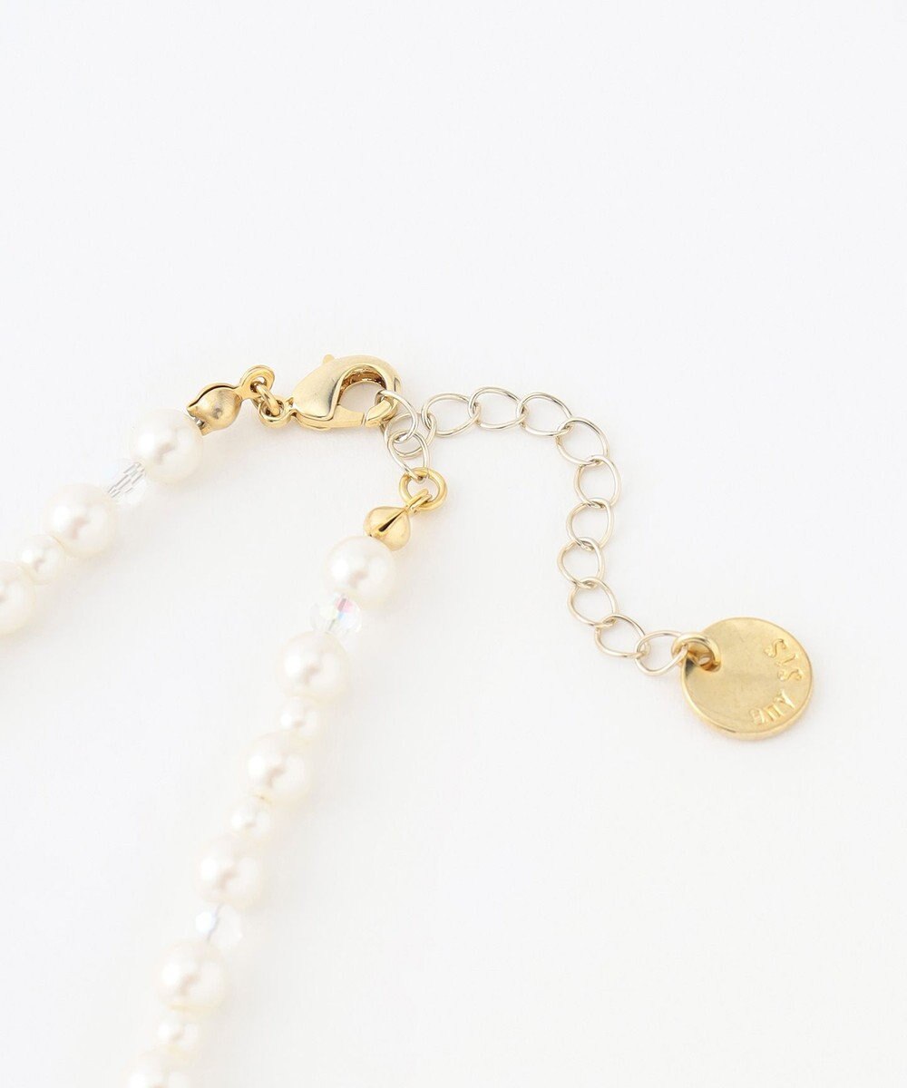 ANY SIS ロンデルロングパール調 ネックレス 