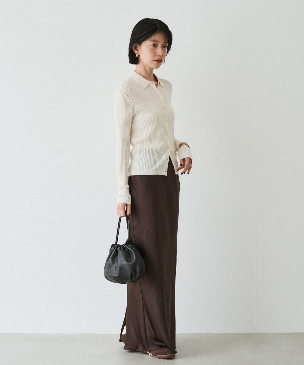 russet レザー巾着4WAYショルダーバッグ(CE-1454) 