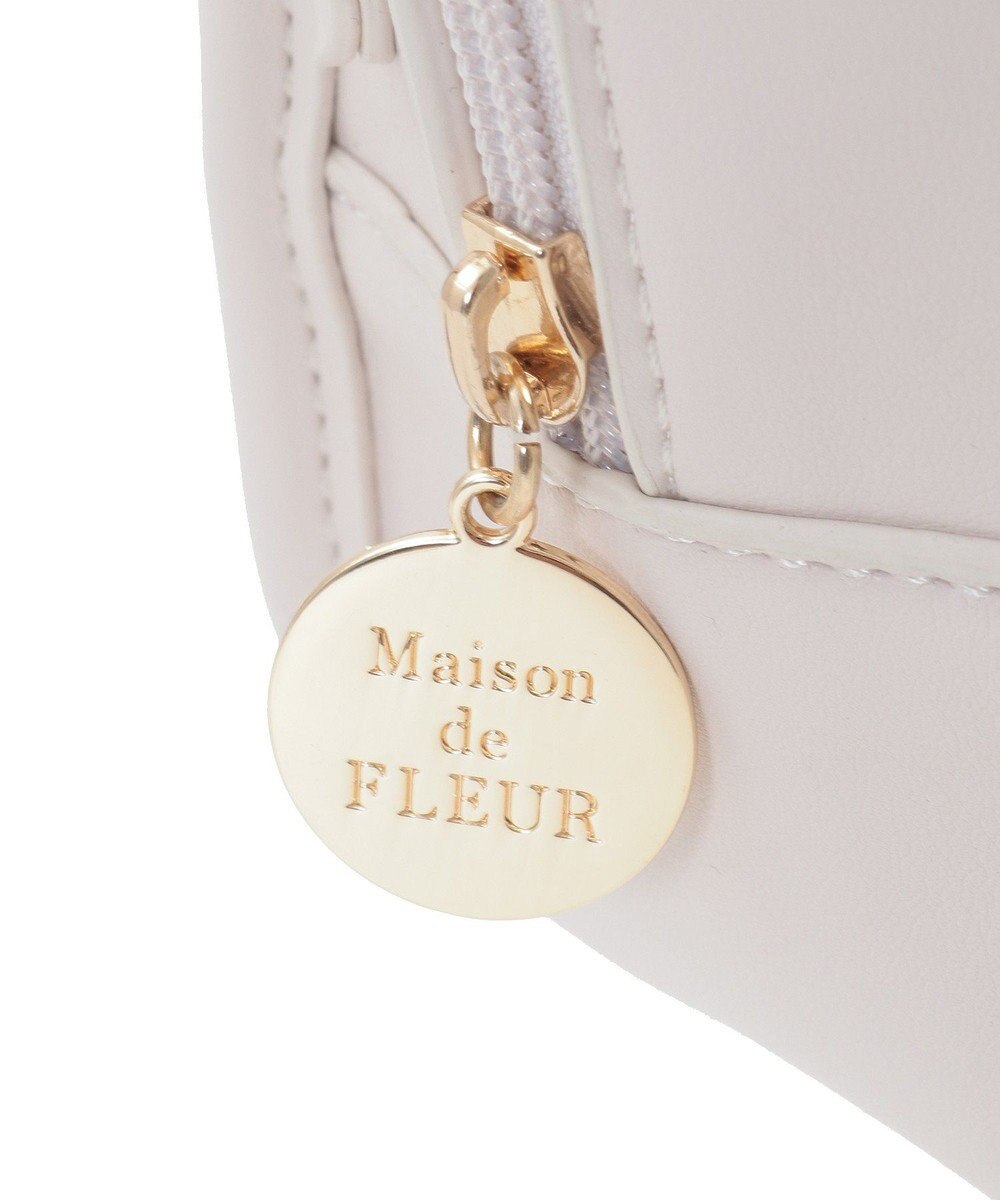 Maison de FLEUR ピンクマニアスクエア2Wayトートバッグ 