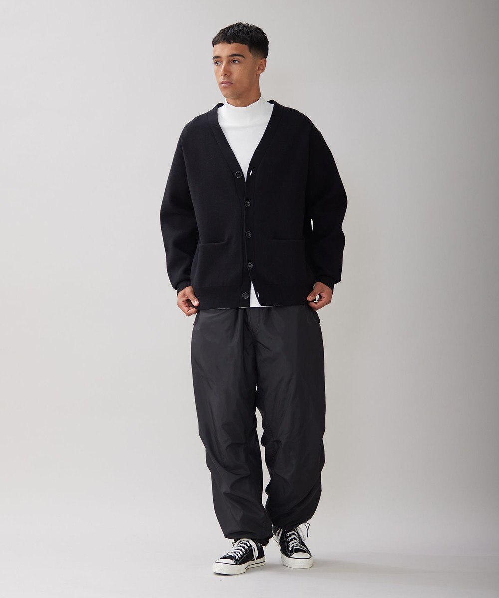 UNFILO MENS コットン モックネックTEE [23年秋冬商品] 