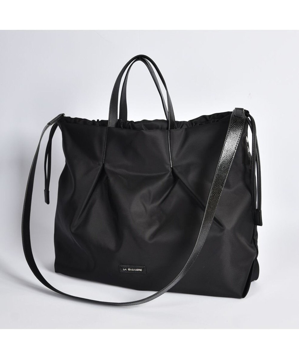 LA BAGAGERIE ドローストリング2WAYトート Mサイズ 
