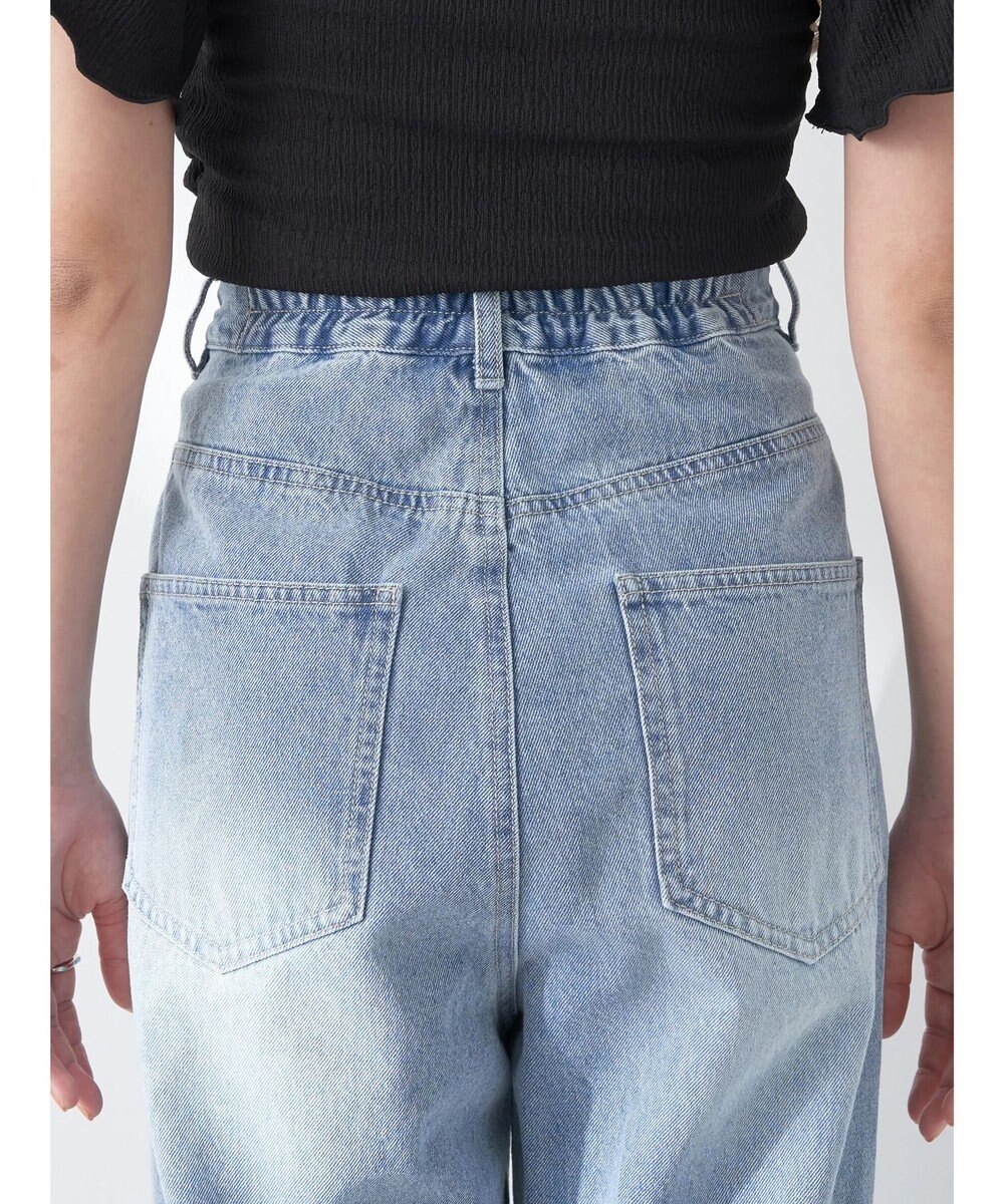 earth music&ecology タックホックデニムパンツ 