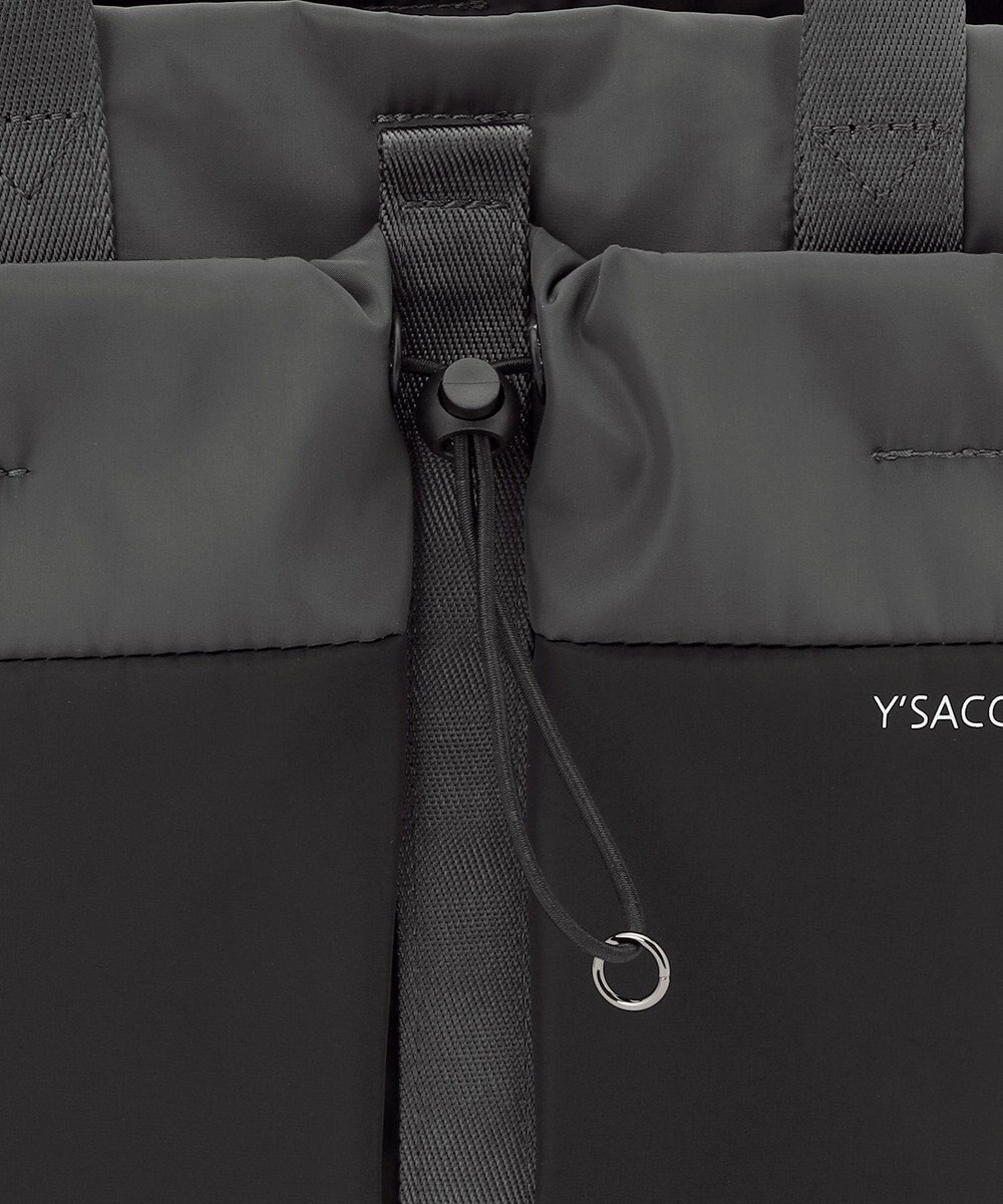Y'SACCS ドローストリング コンビカラー2WAYトート 