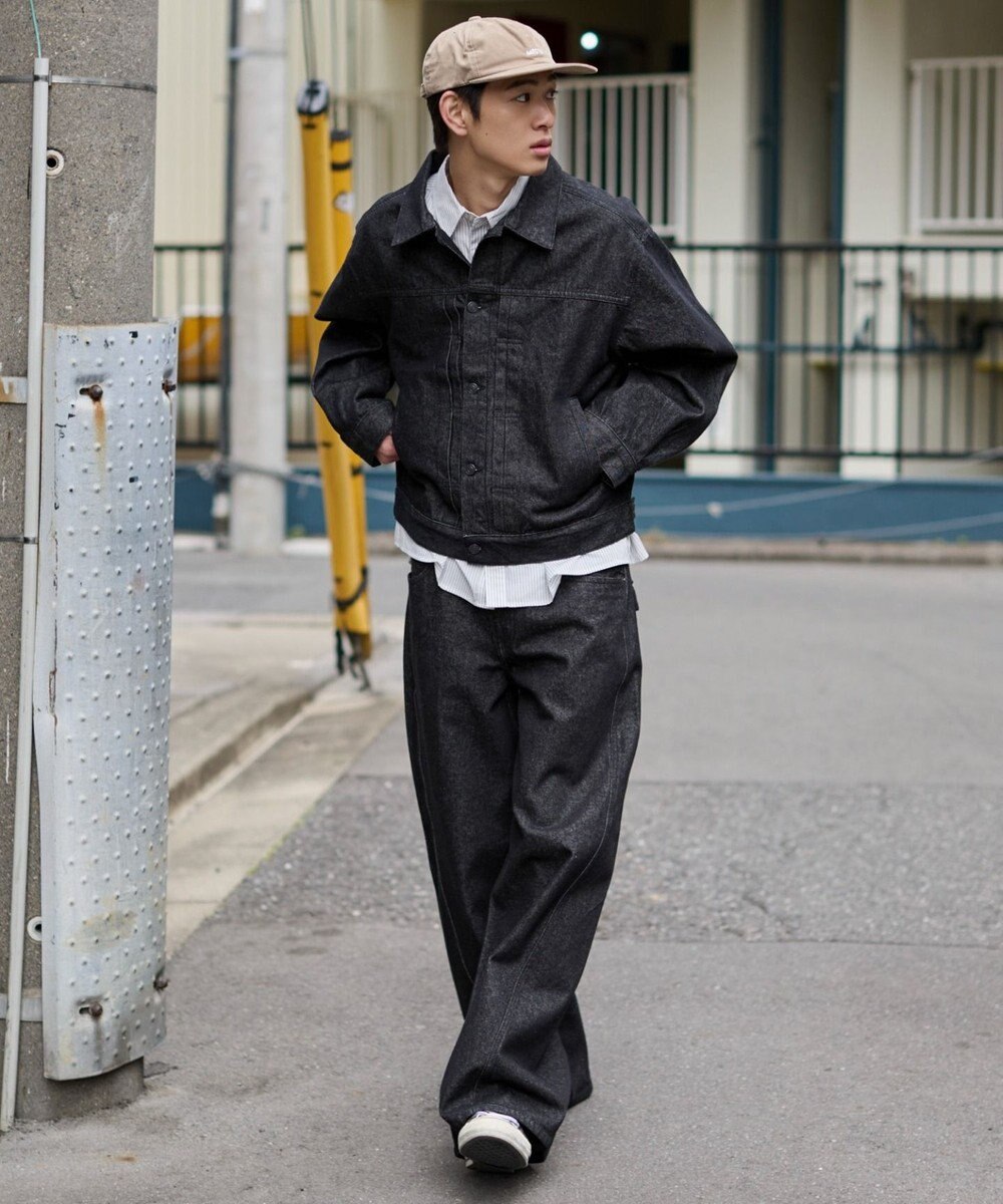 WEGO 【ユニセックス着用ITEM】リジットデニムジャケット 