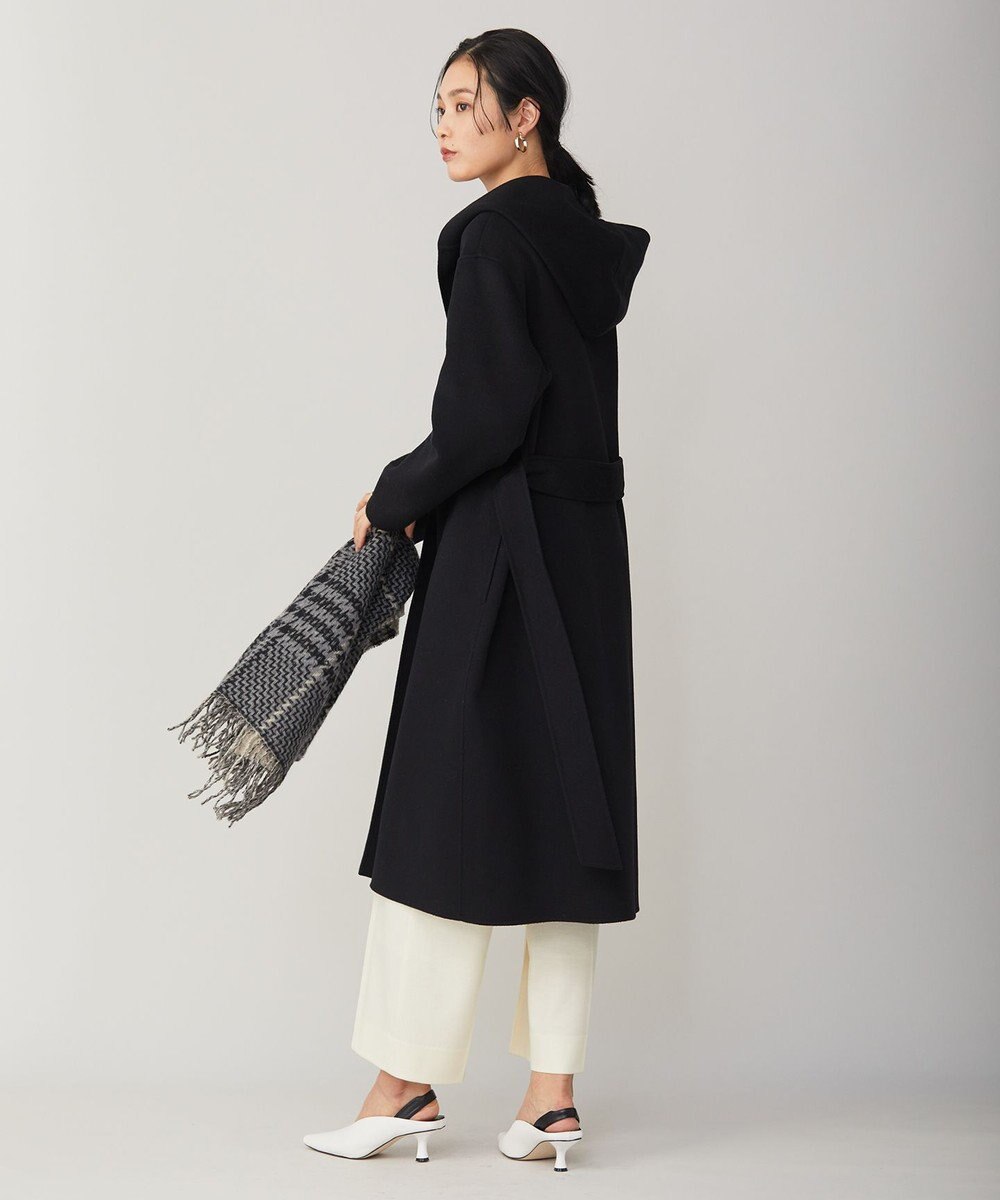 ICB ウールリバーフーデットコート 