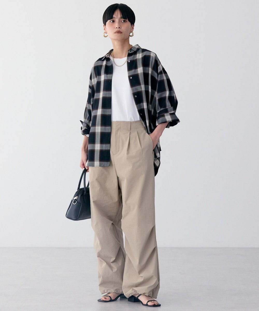 AMERICAN HOLIC イージーケアバックタックシャツ 