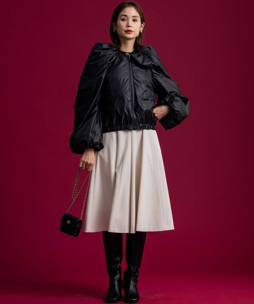 組曲 【組曲×setsuko sagittaire】2WAY シューリボンダウンコート 