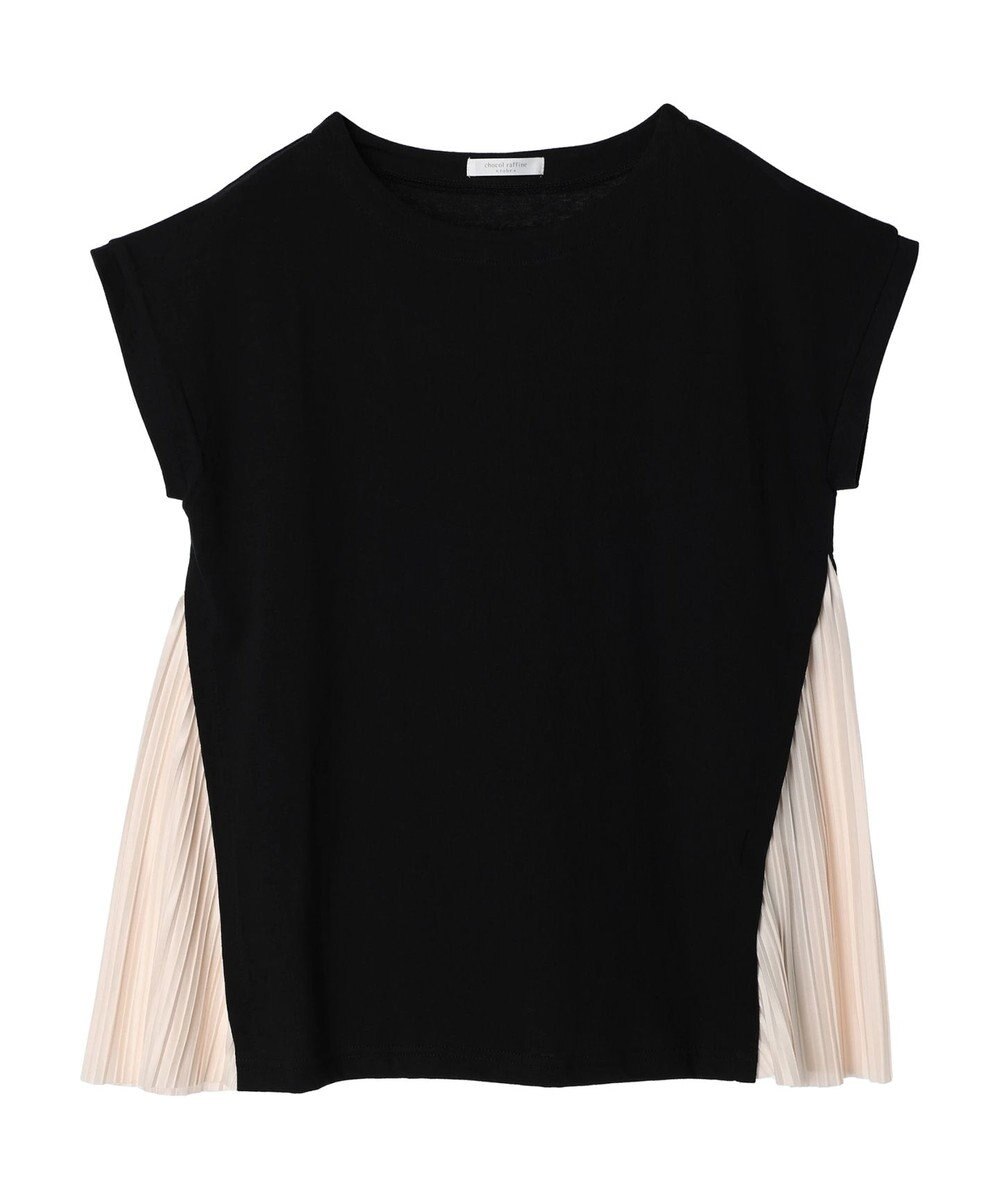 Green Parks 脇プリーツドッキングチュニック 