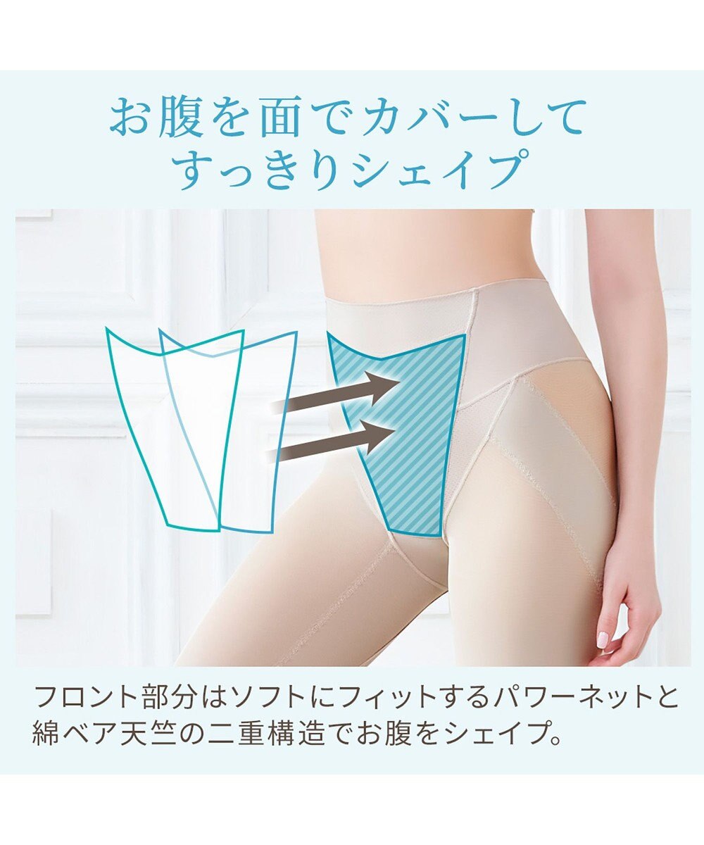 BRADELIS New York 【Yukine inc. 】ゆきねえモアソフト快適ガードル23 蒸れにくい補正ガードル 